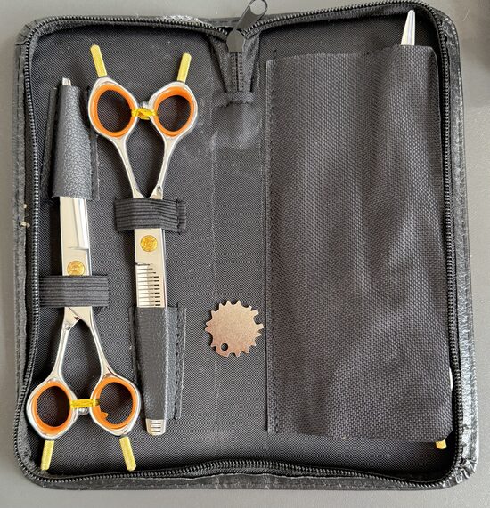 Birma PETS Scissor SET for Groomers - 3 šķēru komplekts grumeriem